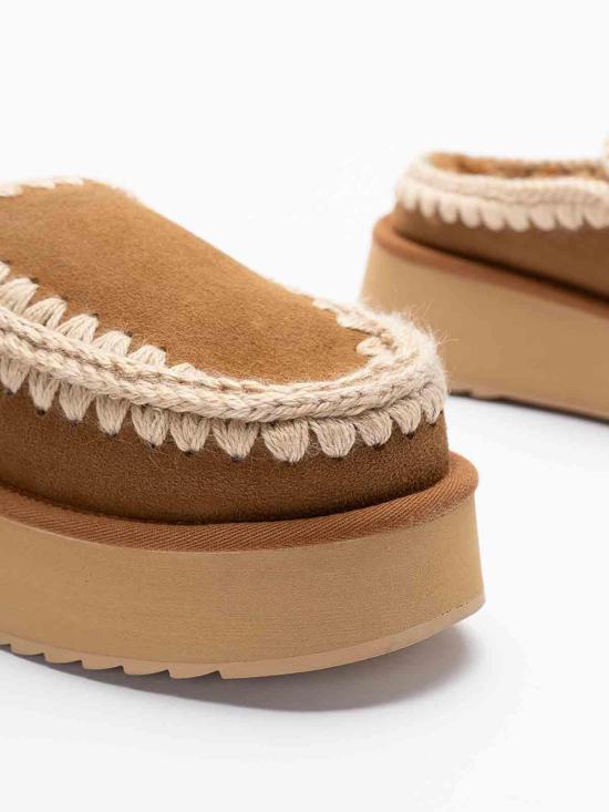  모우 뮬/슬리퍼 MUFW681004ACOG Black - MOU