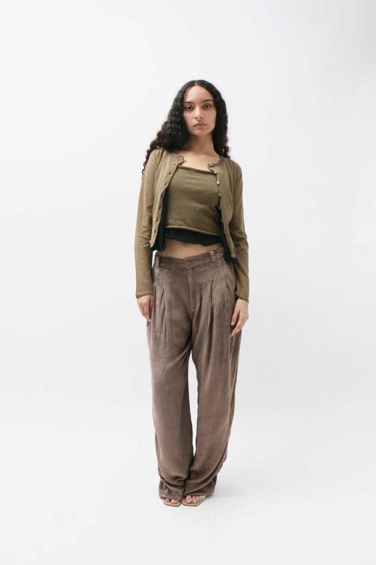  에크하우스 라타 민소매 티셔츠 Eckhaus Latta Branch 베일 탱크 - ECKHAUS LATTA