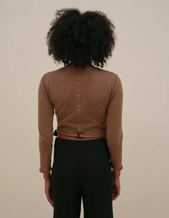  에크하우스 라타 가디건 Eckhaus Latta Branch 베일 카디건 - ECKHAUS LATTA