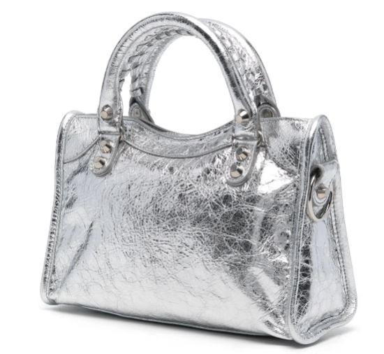 25SS 발렌시아가 토트백 8063952 AA9R8122 Silver - BALENCIAGA
