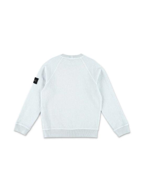 25SS [주니어] 스톤 아일랜드 니트/스웻셔츠 K1S166100001S0060 V0141 Clear Blue - STONE ISLAND