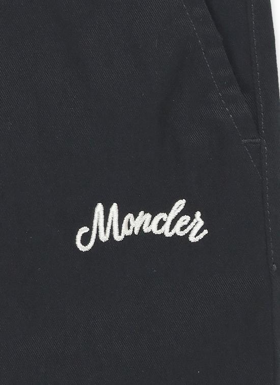 25SS [키즈] 몽클레어 스트레이트 팬츠 954 2A00001 597G4999 Black - MONCLER
