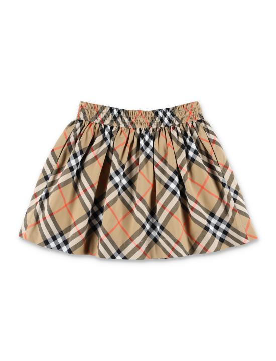 25SS [주니어] 버버리 스커트 8096413 B9368 SAND IP CHECK - BURBERRY