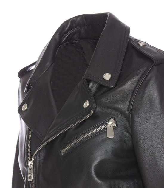 25SS 핑코 바이커 자켓 103897A21LZ99 Black - PINKO
