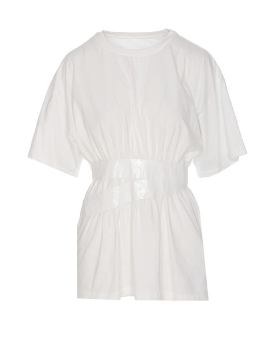 25SS MM6 메종마르지엘라 반팔 티셔츠 S52GC0335M20048101 WHITE