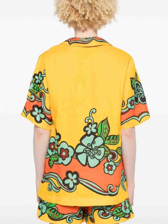  ALMAIS 블라우스 4088TMULTI Yellow - OTHER BRANDS