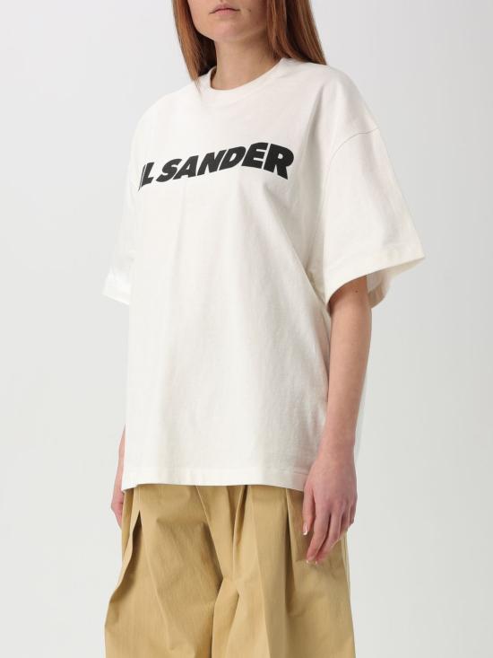 25FW 질샌더 반팔 티셔츠 J03GC0137J45148 102 Yellow Cream - JIL SANDER