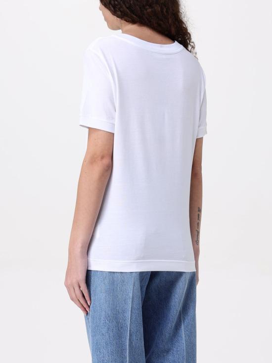 25SS 돌체앤가바나 반팔 티셔츠 F8N08ZG7B3U W0800 White - DOLCE & GABBANA