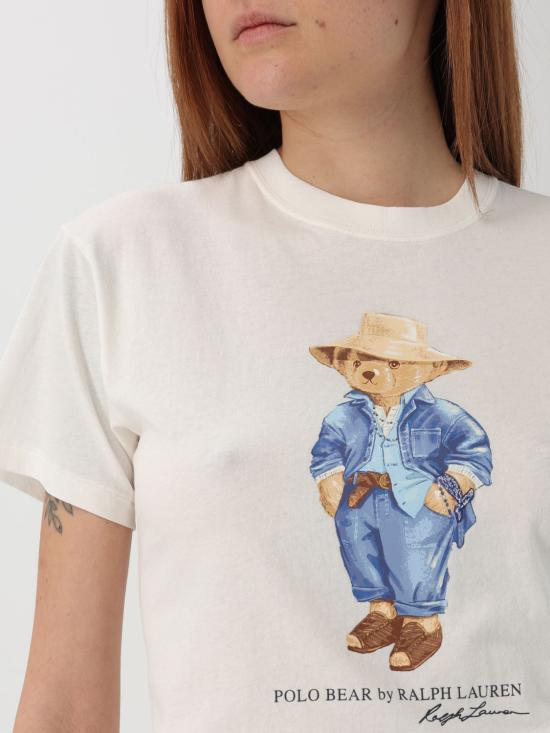 25SS 폴로 랄프로렌 반팔 티셔츠 211959104 001 White - POLO RALPH LAUREN