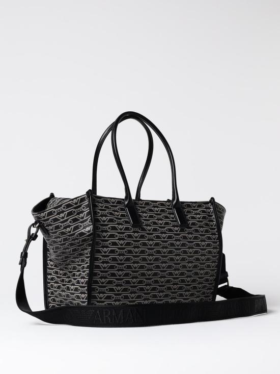 24FW 엠포리오 아르마니 숄더백 EW000370AF11951 FC033 Black - EMPORIO ARMANI