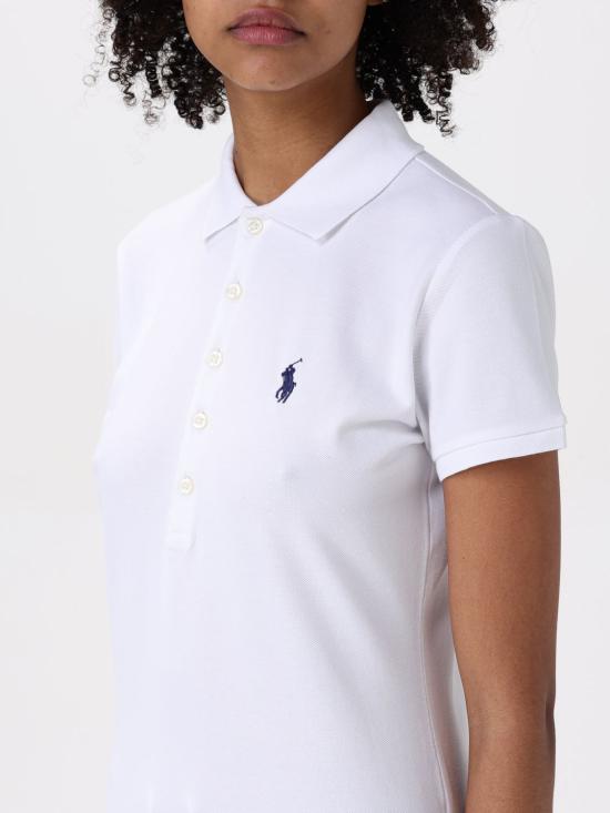 25FW 폴로 랄프로렌 폴로 티셔츠 211870245 001 White - POLO RALPH LAUREN