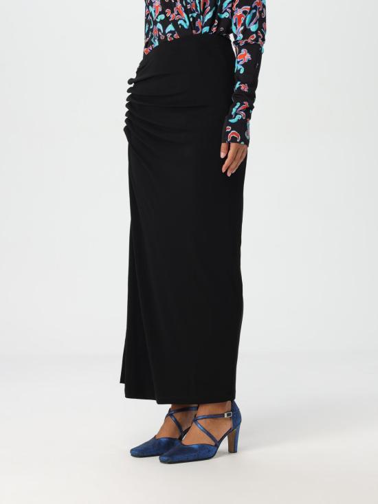 25FW 파코라반 롱 스커트 24AJJU515VI0386 P001 Black - PACO RABANNE