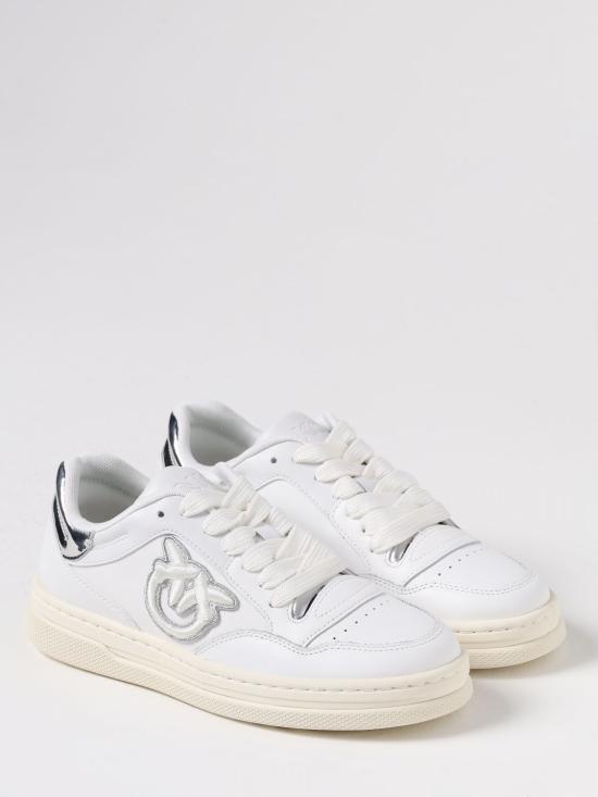 25FW 핑코 뮬/슬리퍼 SS0077P014 ZI6 White - PINKO