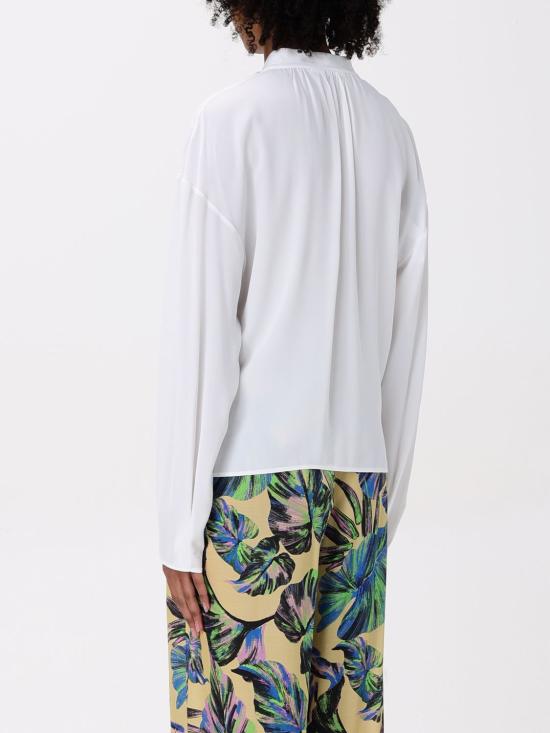 25FW 파트리지아페페 긴팔 티셔츠 8C0776A8I1 W146 White - PATRIZIA PEPE