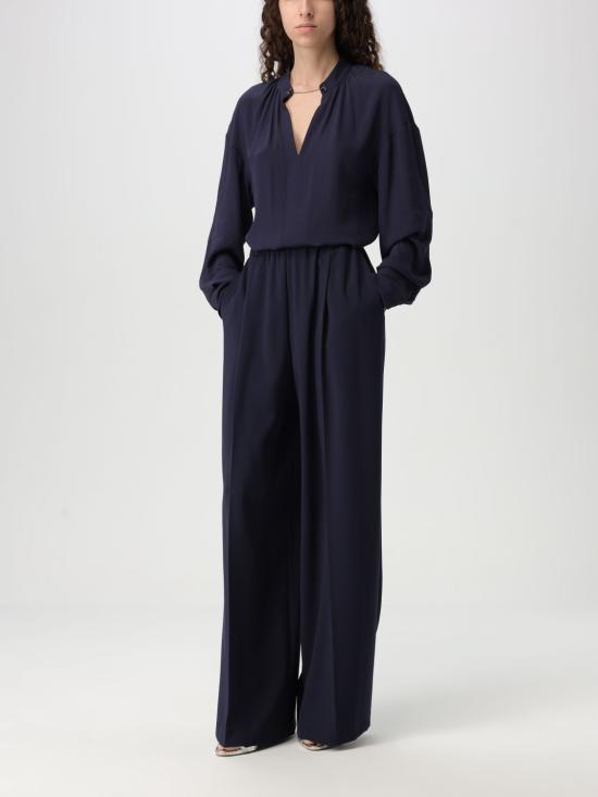 25FW 파트리지아페페 블라우스 8C0776A8I1 C789 Navy - PATRIZIA PEPE