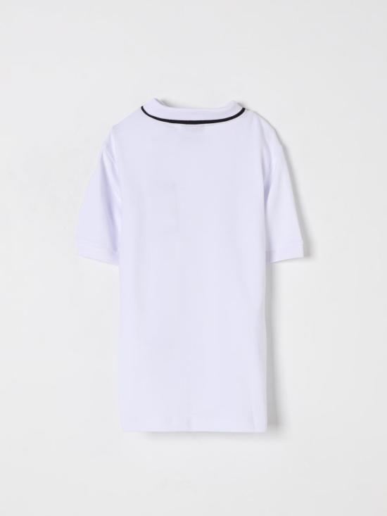 25FW [키즈] 엠포리오 아르마니 폴로 셔츠 7B000023AF12901 U0002 White - EMPORIO ARMANI