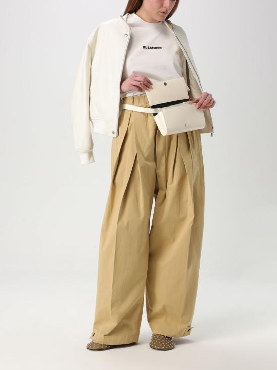 25FW 질샌더 반팔 티셔츠 J40GC0118J20103 102 Yellow Cream - JIL SANDER