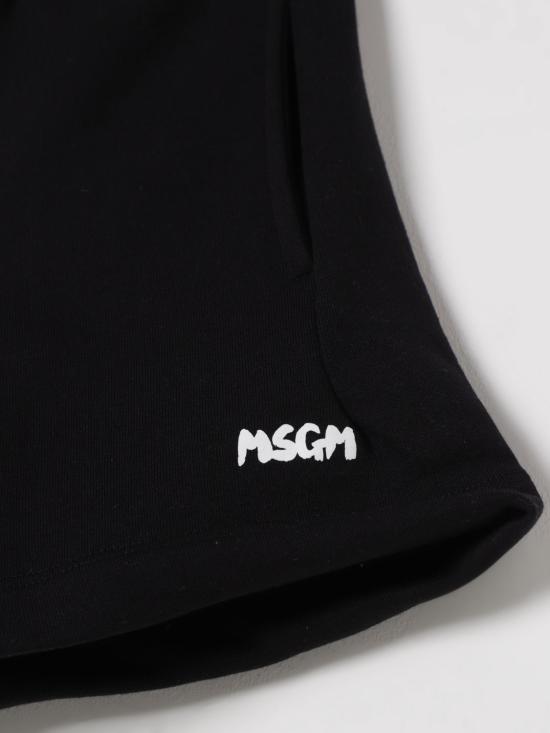 25FW [키즈] 엠에스지엠 쇼츠/버뮤다 S5MSJUBE071 110 Black - MSGM