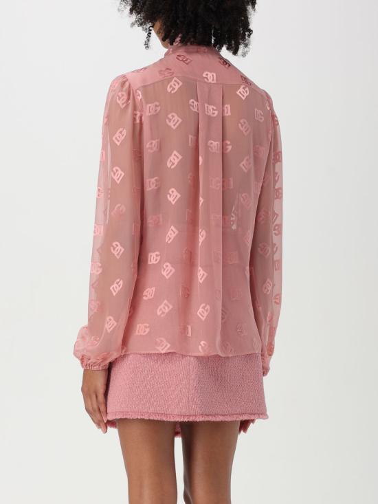 25SS 돌체앤가바나 블라우스 F5Q44TFJTBR F0473 Pink - DOLCE & GABBANA