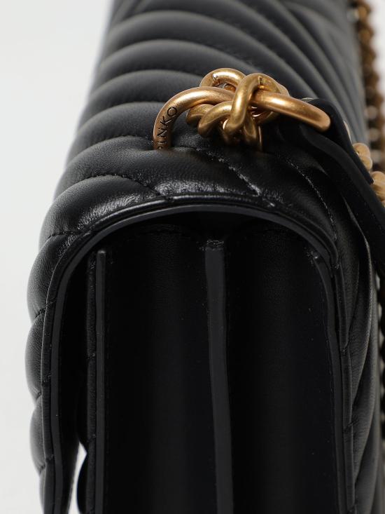 25FW 핑코 크로스백 100941A0GK Z99Q Black - PINKO