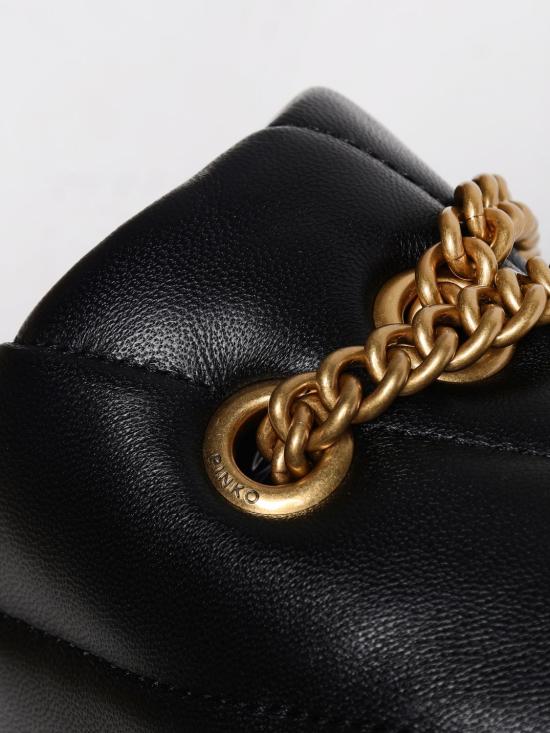 25FW 핑코 토트백 100039A0F2 Z99Q Black - PINKO