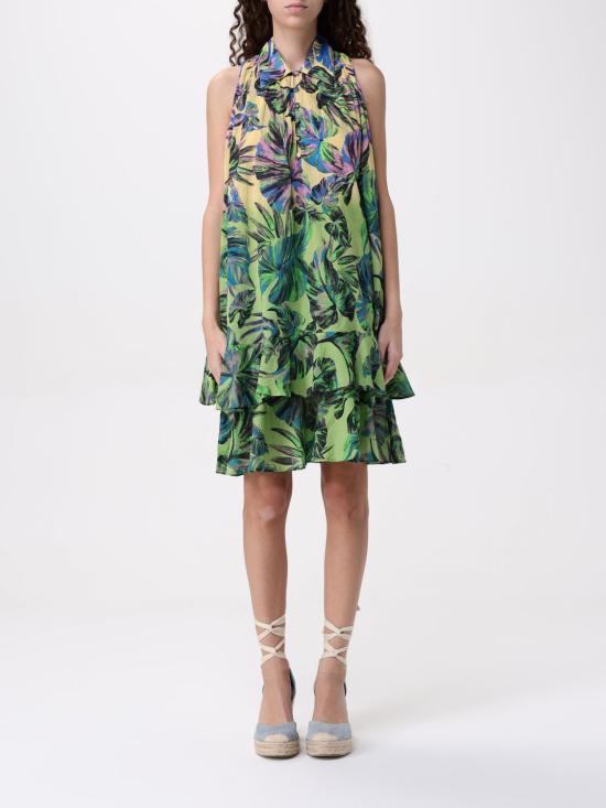 25SS 핑코 롱 원피스 104720A2EZ HN8 Multicolor