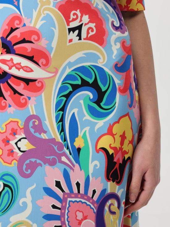 25SS 에트로 롱 원피스 WRHA014599IAD11 X0887 Blue - ETRO