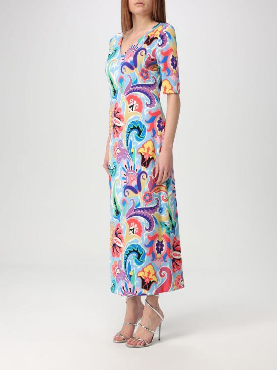 25SS 에트로 롱 원피스 WRHA014599IAD11 X0887 Blue - ETRO