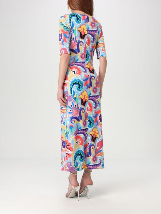 25SS 에트로 롱 원피스 WRHA014599IAD11 X0887 Blue - ETRO