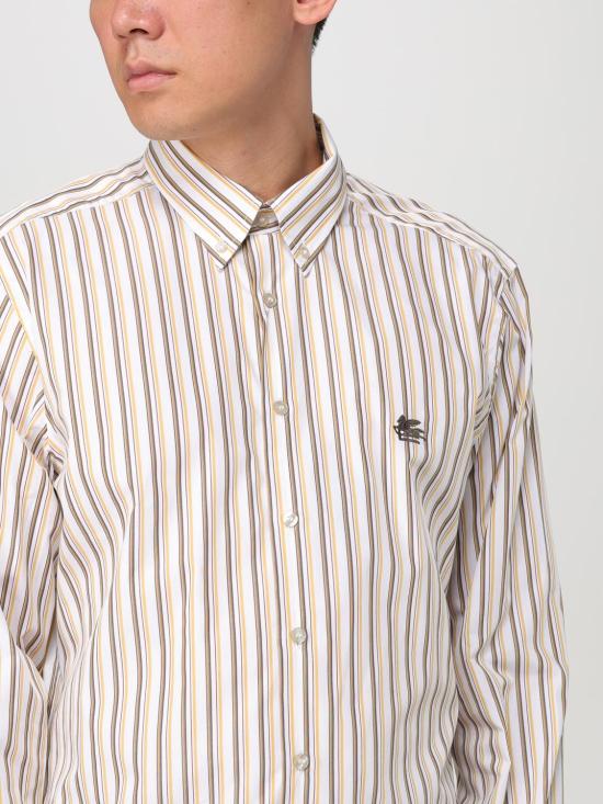 25FW 에트로 긴팔 셔츠 MRIB000699TR548 S8452 Yellow - ETRO