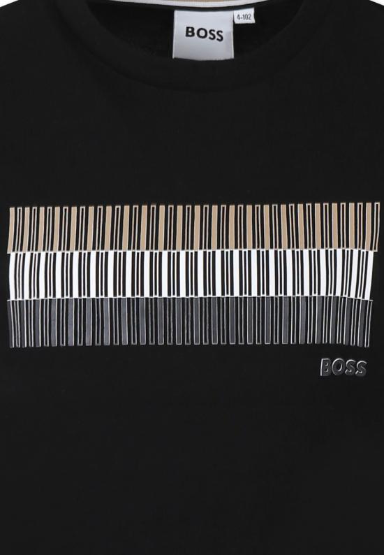 25SS [키즈] 보스 티셔츠 J52035 09B BLACK - BOSS