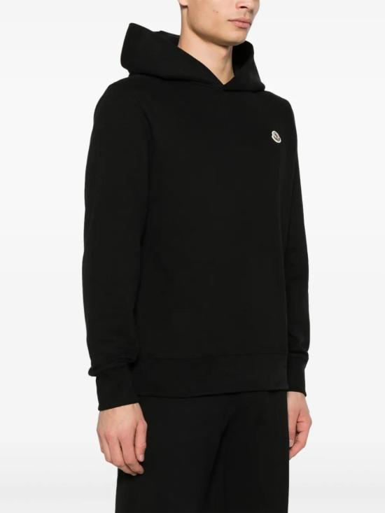  몽클레어 후드 티셔츠 K10918G0003589AUJ black - MONCLER