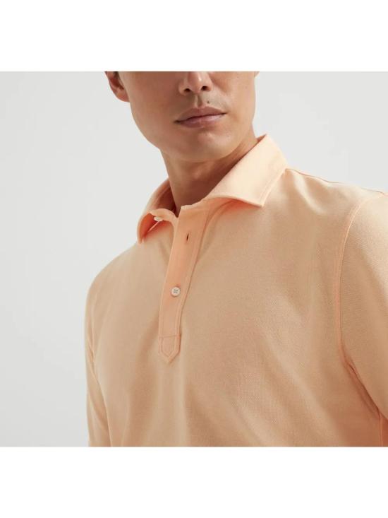  브루넬로 쿠치넬리 폴로 티셔츠 ME8543936C2122 - BRUNELLO CUCINELLI