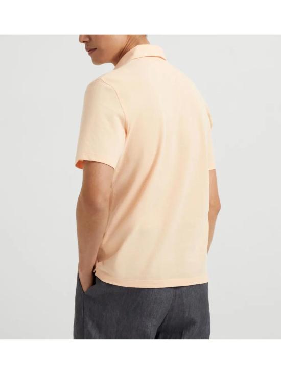  브루넬로 쿠치넬리 폴로 티셔츠 ME8543936C2122 - BRUNELLO CUCINELLI