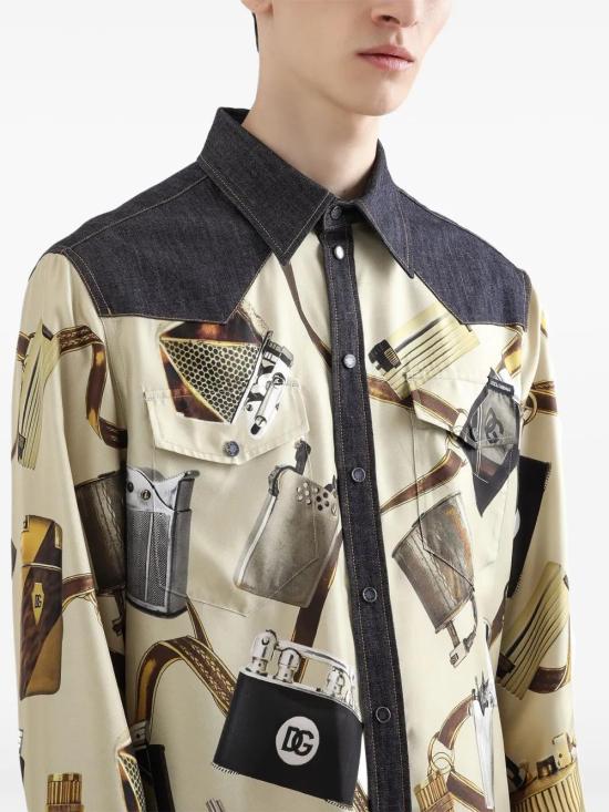  돌체앤가바나 긴팔 셔츠 G5MO3DG8MD8 - DOLCE & GABBANA