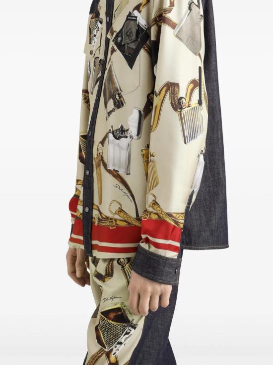  돌체앤가바나 긴팔 셔츠 G5MO3DG8MD8 - DOLCE & GABBANA