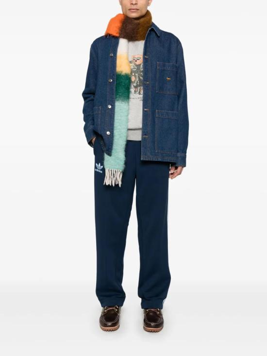  메종키츠네 데님 자켓 MM00415WW5023 indigo - MAISON KITSUNE