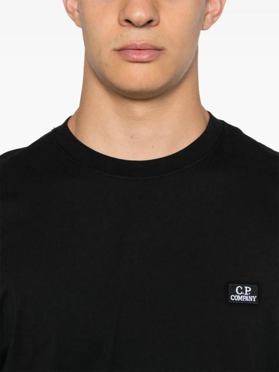  씨피 컴퍼니 반팔 티셔츠 17CMTS031A005100W black - C.P. COMPANY