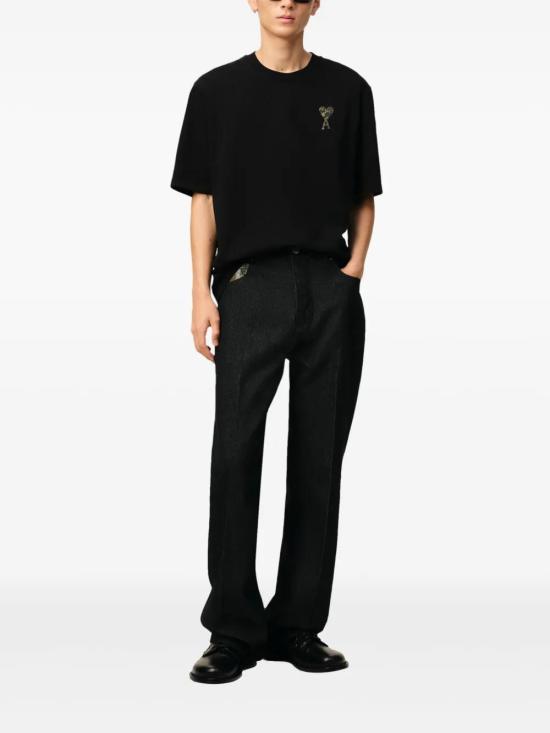  아미 데님 팬츠 E25SPHTR451DE0004 - AMI