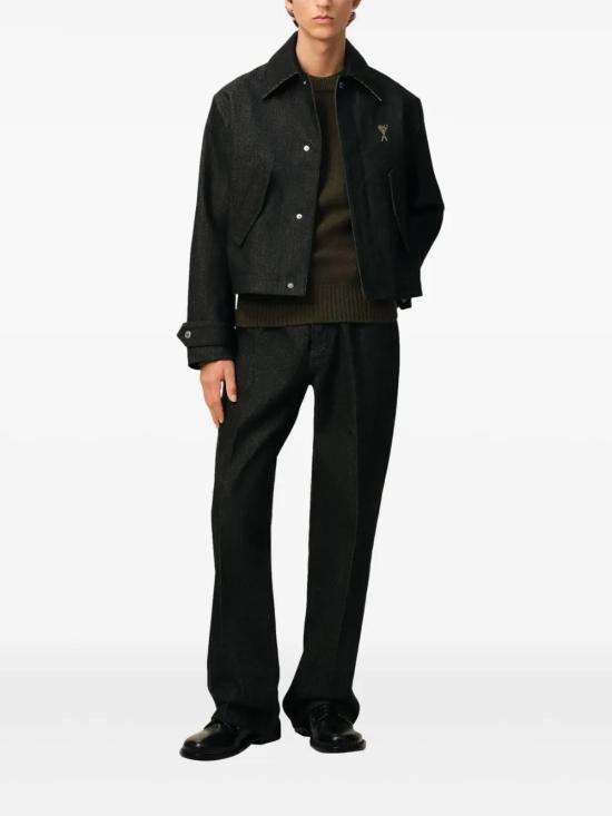  아미 자켓 E25SPHJK070DE0004 black - AMI