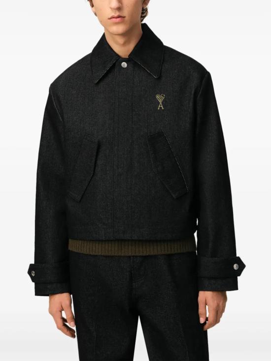  아미 자켓 E25SPHJK070DE0004 black - AMI