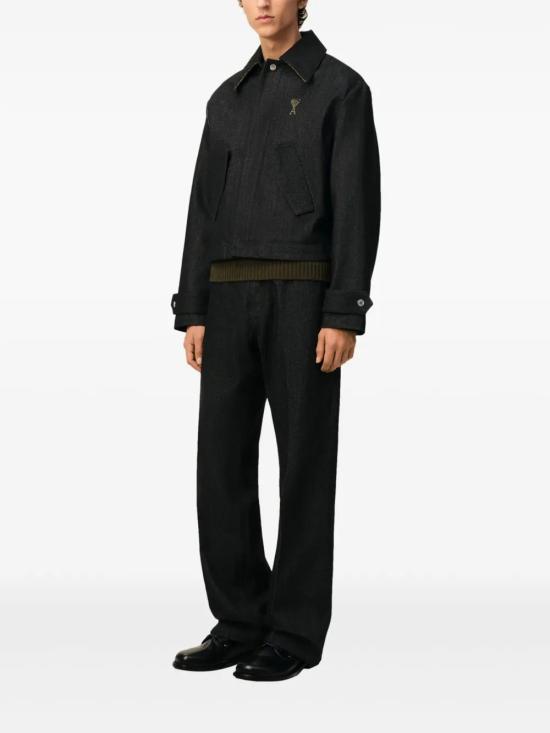  아미 자켓 E25SPHJK070DE0004 black - AMI