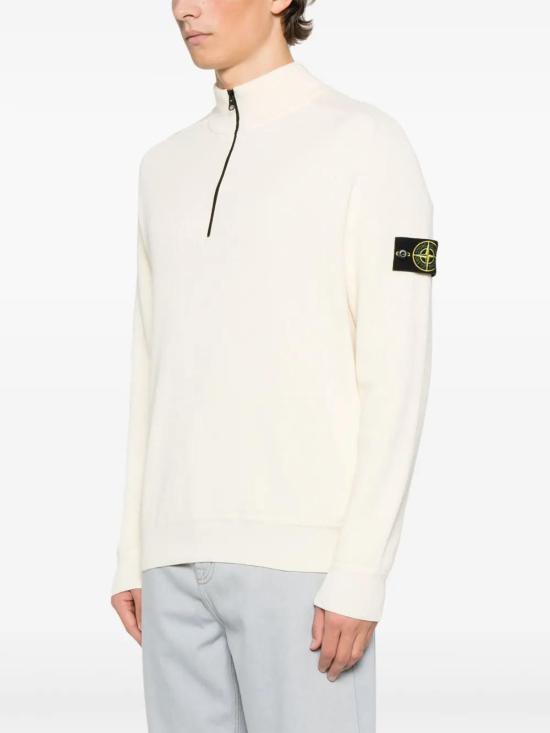  스톤 아일랜드 스웨터 155100024S00D8 ecru - STONE ISLAND