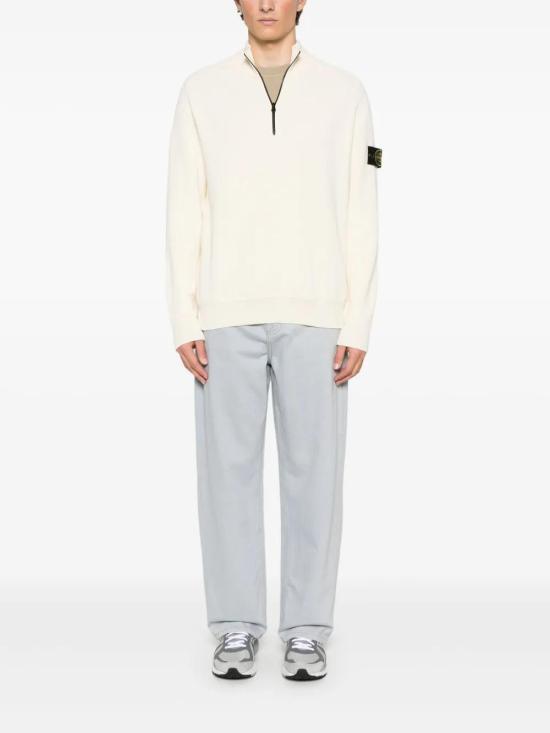  스톤 아일랜드 스웨터 155100024S00D8 ecru - STONE ISLAND