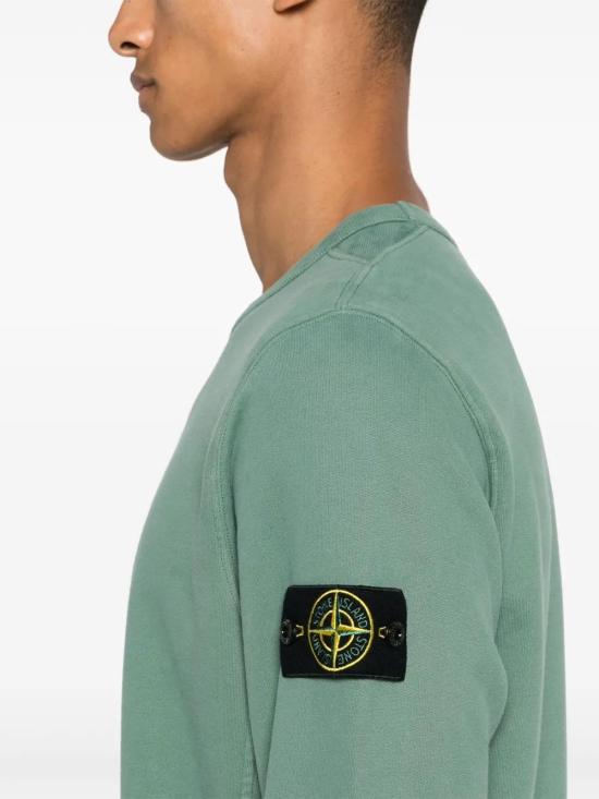 스톤 아일랜드 스웨터 811562420 green - STONE ISLAND