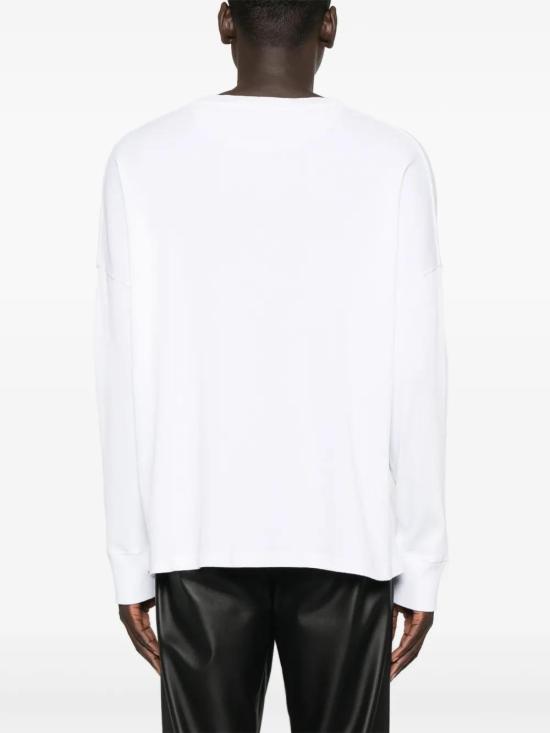  로에베 긴팔 티셔츠 H526Y22XAY white - LOEWE