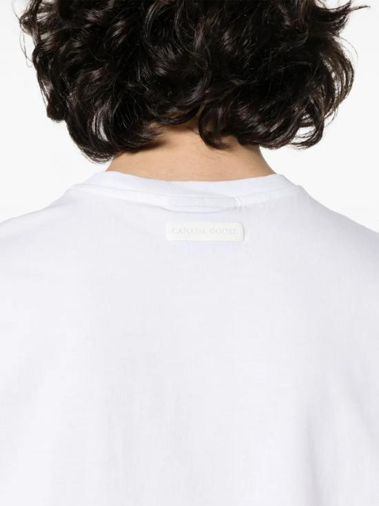  캐나다구스 반팔 티셔츠 1420M white - CANADA GOOSE