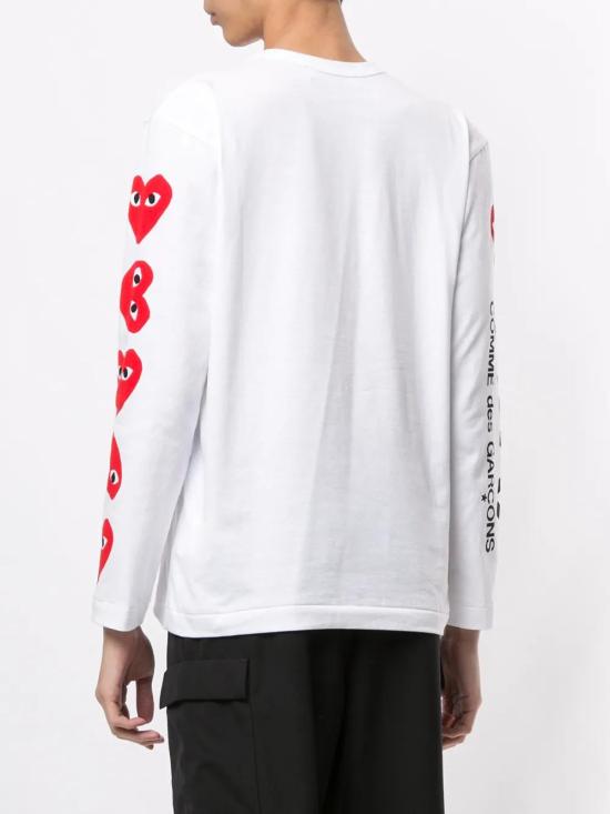  꼼데가르송 긴팔 티셔츠 P1T262 black - COMME DES GARCONS