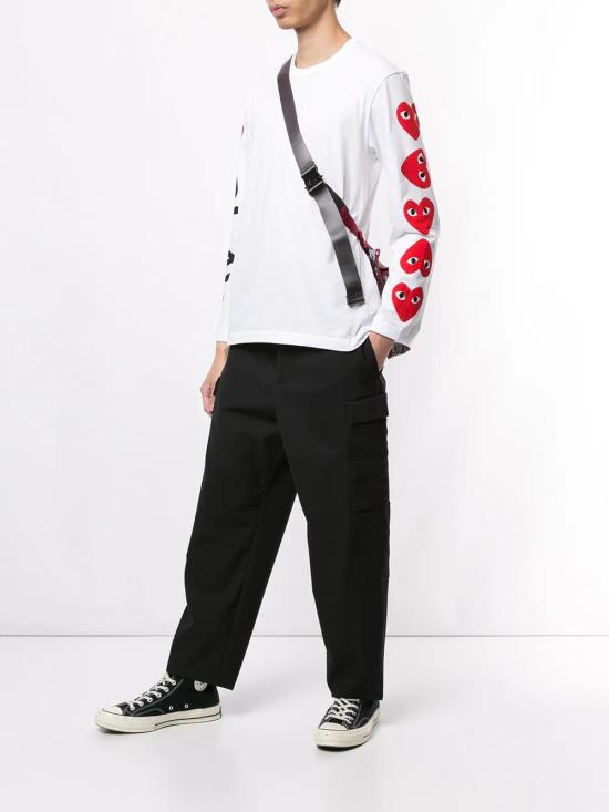  꼼데가르송 긴팔 티셔츠 P1T262 black - COMME DES GARCONS