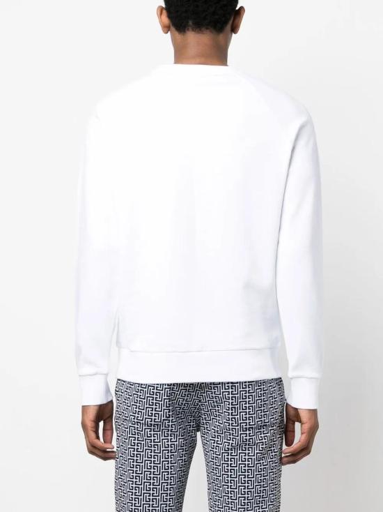  발망 긴팔 티셔츠 CH1JQ005BB65 white - BALMAIN